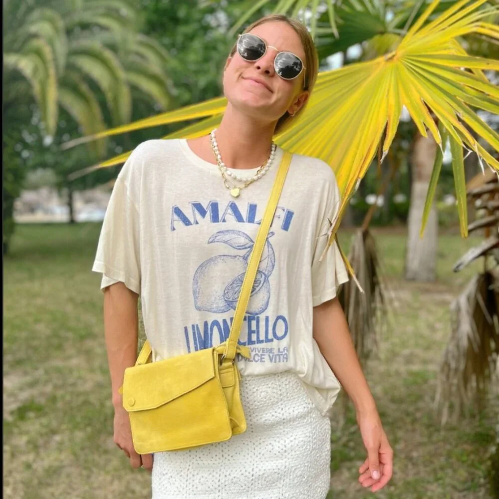 NWT *Latico* Lemon Yellow | Avalon Crossbody | Sold Out Color | w/ Dust Bag - Picture 2 of 11